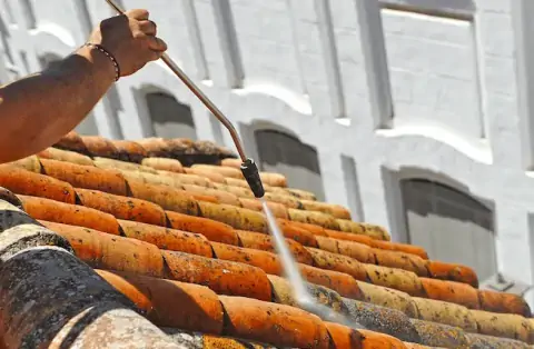 Nettoyage de toitures - Pailhès